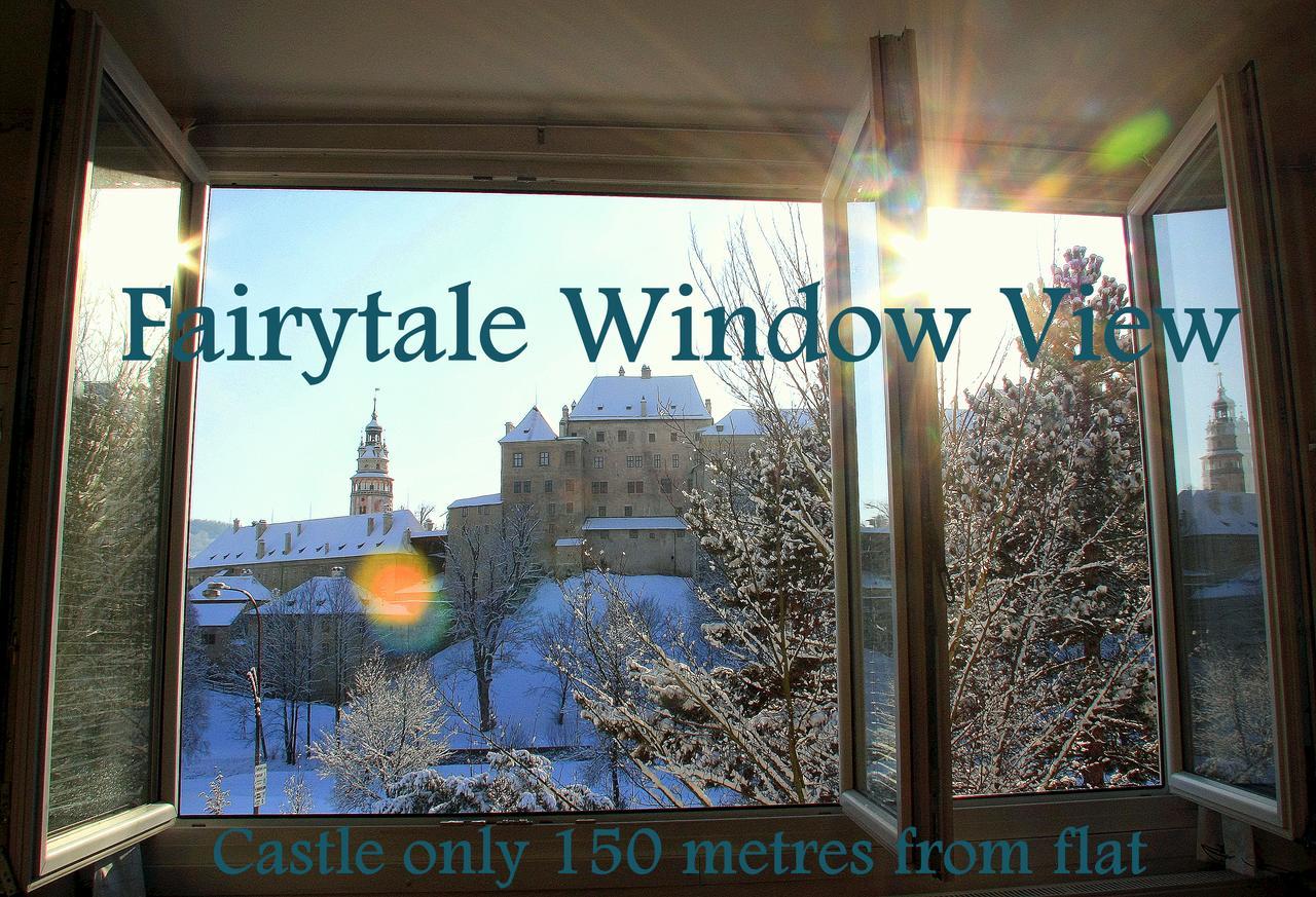 The Best Castle View-Bus Station, Parking, Center Český Krumlov Exteriör bild